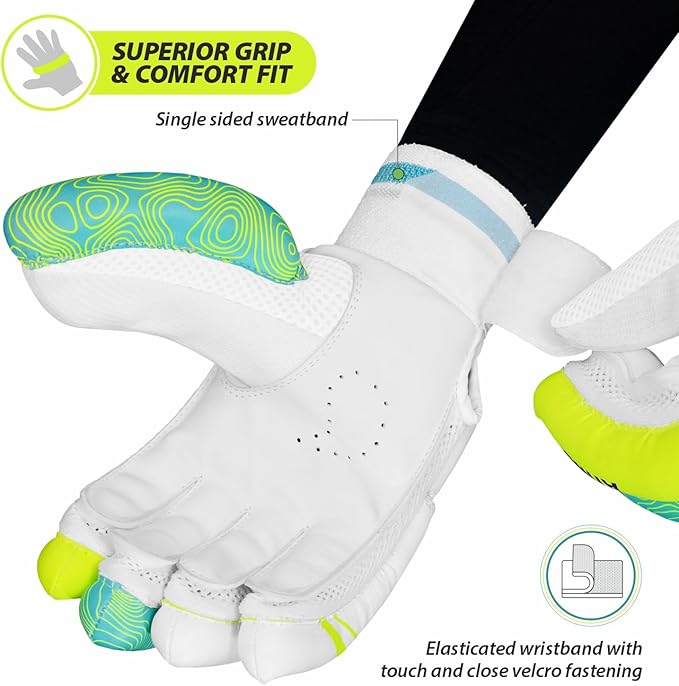 DSC Condor Atmos Leather Cricket Batting Gloves