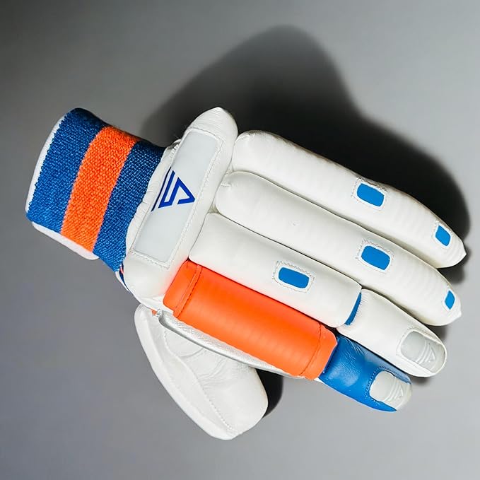 Cric Studio Canada Versant Batting Gloves GOAT with padded palms and adjustable wrist straps for cricket batting protection