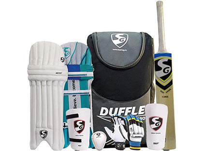 Cric Studio Canada SG Eco Combo Full Kitbag, cricket equipment kit with multiple compartments and sturdy design.