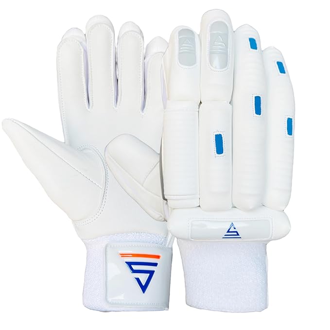 Cric Studio Canada Versant Batting Gloves GOAT with padded palms and adjustable wrist straps, designed for cricket players.