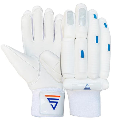 Cric Studio Canada Versant Batting Gloves GOAT with padded palms and adjustable wrist straps, designed for cricket players.