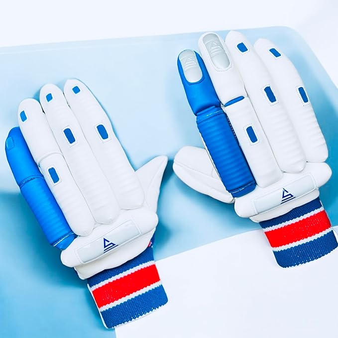Cric Studio Canada Versant Batting Gloves GOAT with padded palms and adjustable wrist straps for cricket batting protection