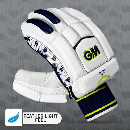Cric Studio Canada GM PRIMA 707 batting gloves with padded palms and finger protection for cricket players.