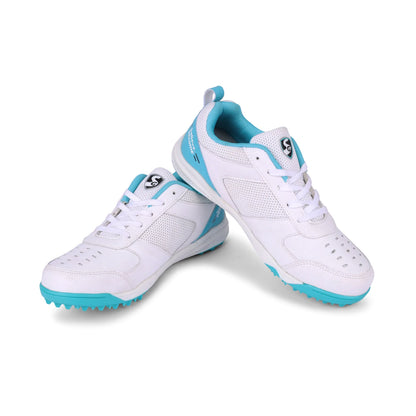 SG Cricket Shoes Fusion displaying sporty design with supportive sole and vibrant color accents for optimal on-field performance.