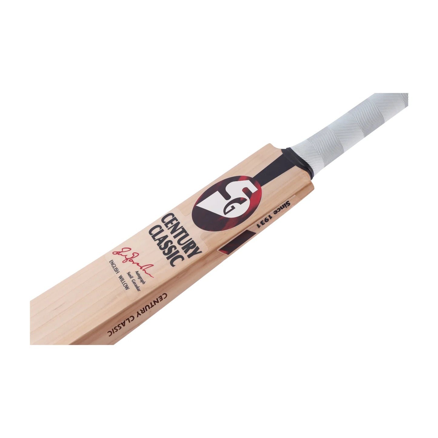 Cric Studio Canada SG Century Classic EW cricket bat with wooden blade and handle, designed for cricket players.