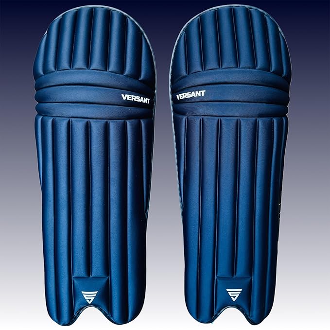 Cricket batting legguard by Cric Studio Canada, Versant Batting Legguard OG, with protective padding and adjustable straps.