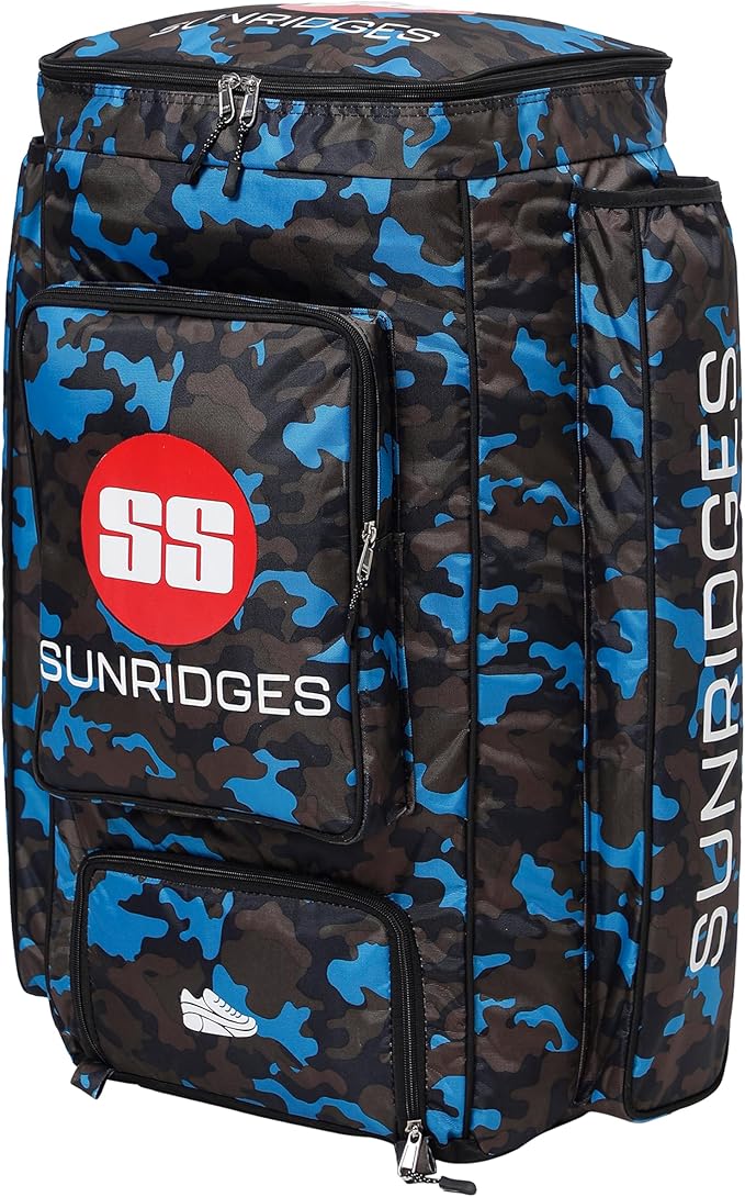 S S Cricket Kit Bag Camo Duffle