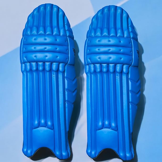 Cric Studio Canada Versant Batting Legguard GOAT Series, protective cricket batting legguards with padding and straps.