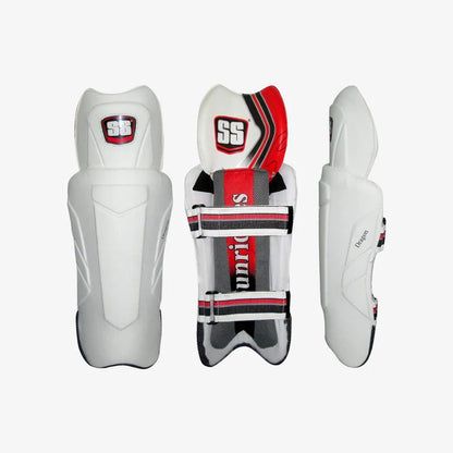Cric Studio Canada SS Dragon WK Pads wicket keeping leg guards with padding and adjustable straps for cricket wicket keeper protection