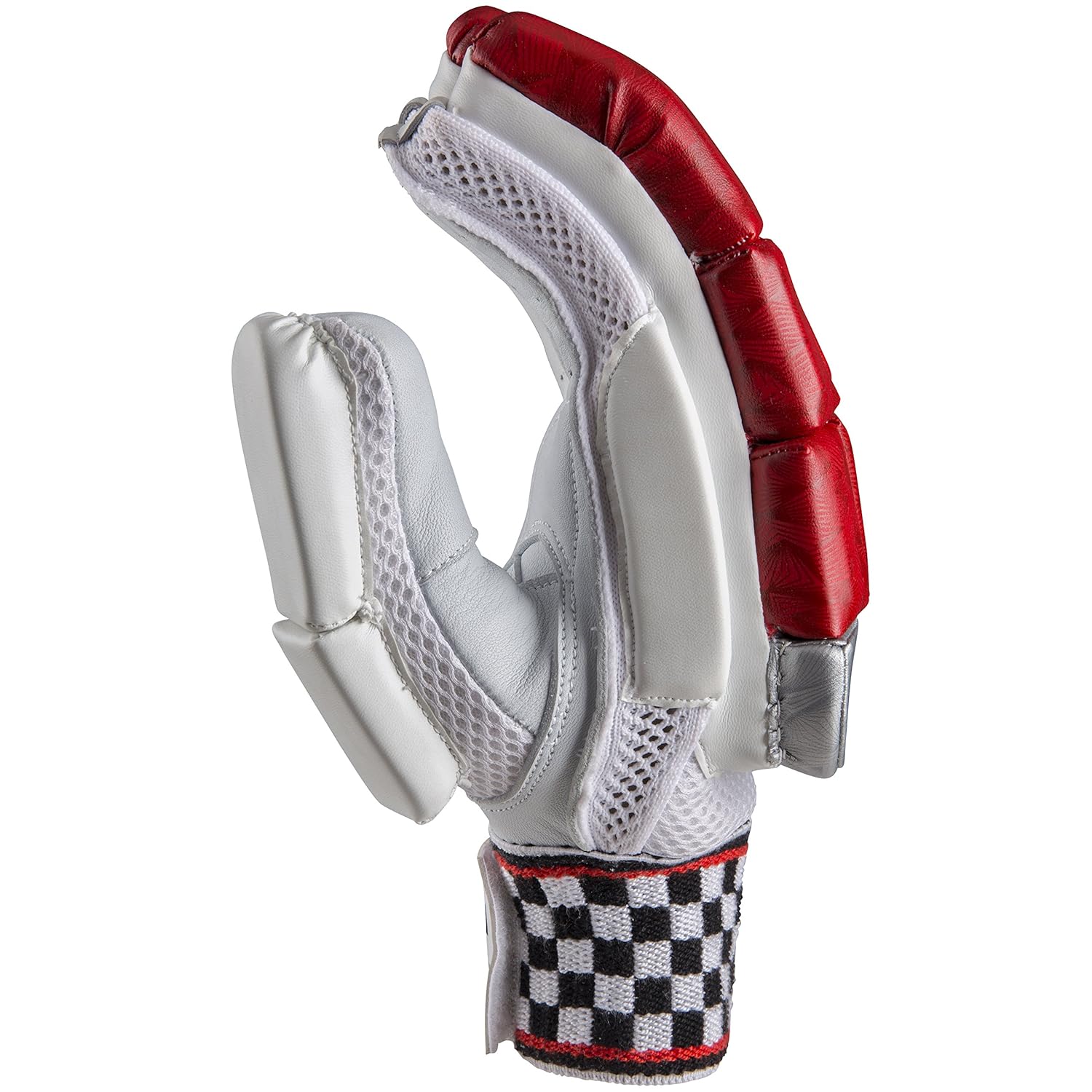 Cric Studio Canada GN Enforcer GN4 batting gloves with padded palms and adjustable wrist straps for cricket players.