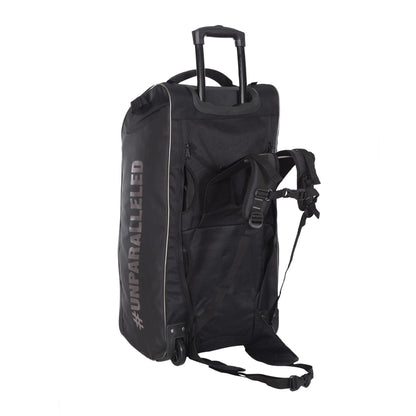 Cric Studio Canada junior kitbag duffle trolley with handles and wheels, designed for sports gear storage.