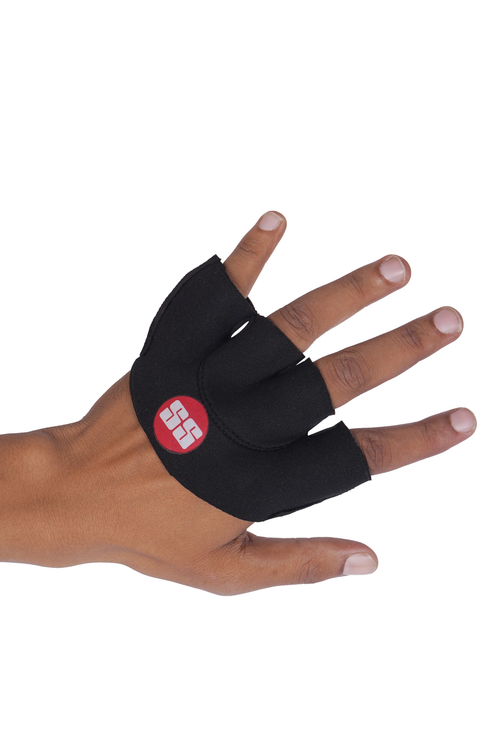 Cric Studio Canada SS Pro fielding gloves, sports accessories for cricket, showing the gloves with padded palms and adjustable wrist straps.