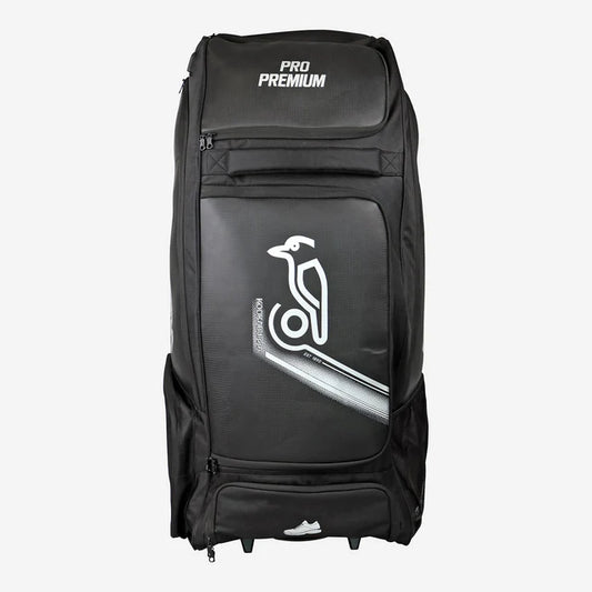 Kookaburra Kit Bag Pro Premium cricket kitbag with multiple compartments and adjustable straps, designed by Cric Studio Canada.