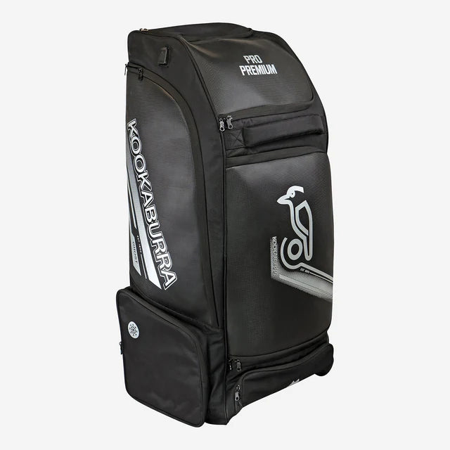 Cric Studio Canada Kookaburra Kit Bag Pro Premium cricket kitbag with multiple compartments and sturdy handles for easy carrying.
