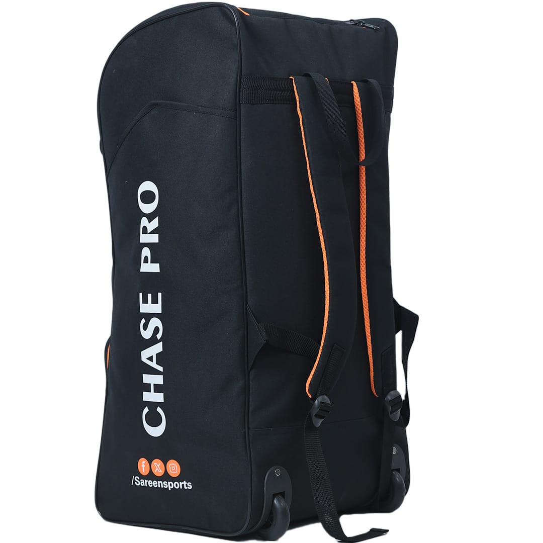 Cric Studio Canada SS Chase Pro Kit Bag with multiple compartments and sturdy handles for cricket gear storage.