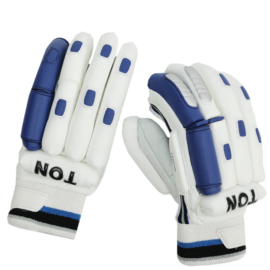 Cric Studio Canada SS B/G Ton Legend MRH batting gloves with padded palms and breathable fabric for cricket players.