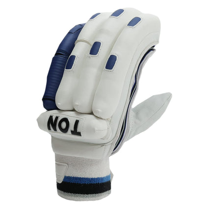 Cricket batting gloves from Cric Studio Canada, SS B/G TON LEGEND MRH model, with padded palm and adjustable wrist straps.