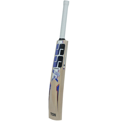 Cricket bat by Cric Studio Canada, SS Sky Kashmir Willow Cricket Bat with polished wooden finish and ergonomic grip.