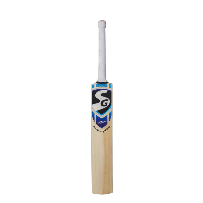 Cric Studio Canada SG Reliant Xtreme cricket bat with a wooden blade and handle, ready for use in cricket matches.