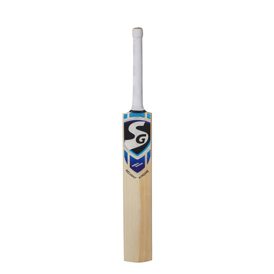 Cric Studio Canada SG Reliant Xtreme cricket bat with a wooden blade and handle, ready for use in cricket matches.