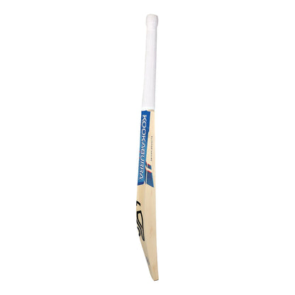 Kookaburra Empower 3.0 English Willow cricket bat by Cric Studio Canada, shown from the side with a smooth wooden finish.