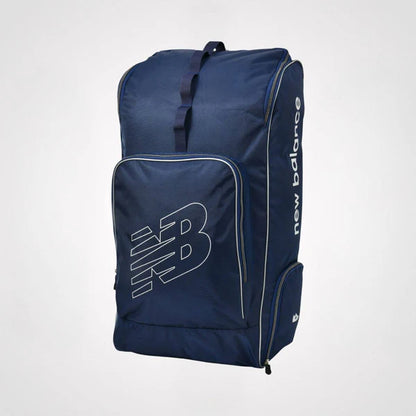 New Balance 6i backpack cricket kitbag by Cric Studio Canada with multiple compartments and adjustable straps for sports gear.