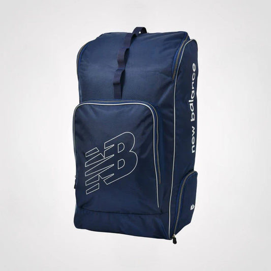 New Balance 6i backpack cricket kitbag by Cric Studio Canada with multiple compartments and adjustable straps for sports gear.