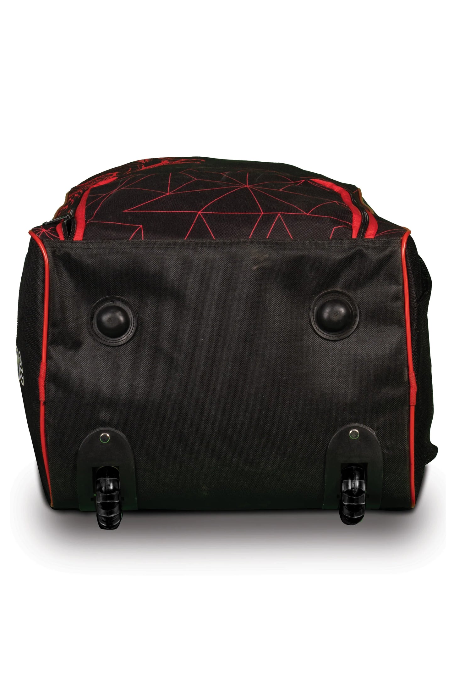 Cric Studio Canada SG Dragon Optipak Plus wheelie cricket kit bag with multiple compartments and sturdy wheels for easy transport.