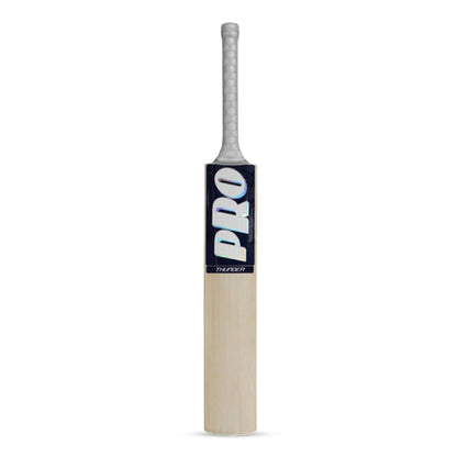 English Willow cricket bat by Cric Studio Canada, Protos Thunder SH model with a sturdy handle and smooth blade for cricket play.