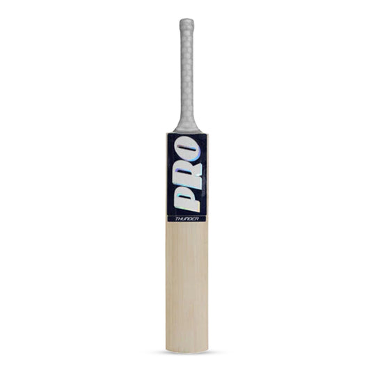 English Willow cricket bat by Cric Studio Canada, Protos Thunder SH model with a sturdy handle and smooth blade for cricket play.
