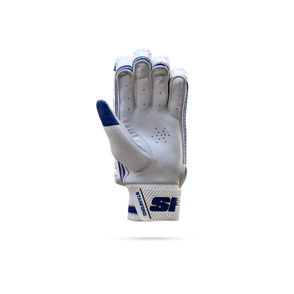 Cric Studio Canada SF B/G Super Lite Batting Gloves with padded palms and adjustable wrist straps for cricket batting.