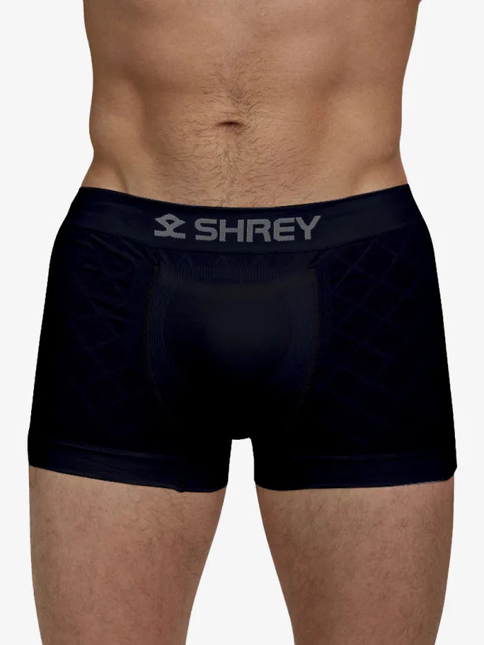 Navy Shrey Supporter Half athletic supporter from Cric Studio Canada, designed for comfort and support during sports activities.