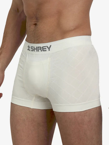 Off-white Shrey Supporter Half athletic supporter trunks by Cric Studio Canada, designed for comfort and support during sports.