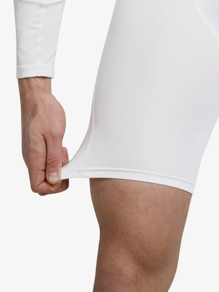White Shrey Intense Compression Shorts by Cric Studio Canada, athletic accessories designed for support and performance.