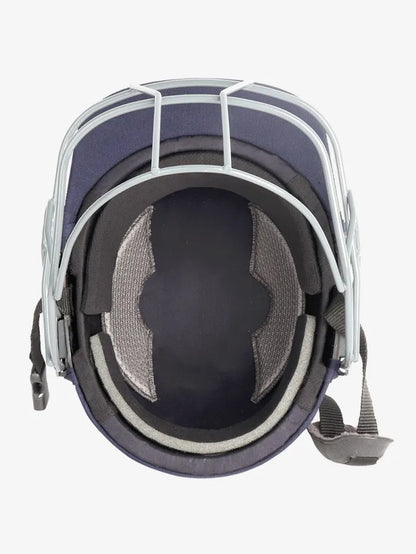 Black Shrey Performance Steel Helmet by Cric Studio Canada with durable steel construction and adjustable straps.
