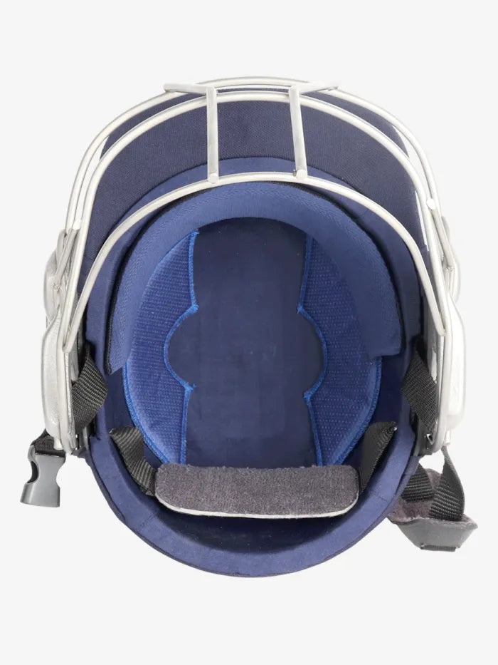 Shrey Pro Guard Titanium cricket helmet with black air vented design, offering durable head protection for cricket players.