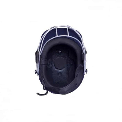 Cricket helmet by Cric Studio Canada, SS Heritage model, featuring protective grille and classic design for cricket players.