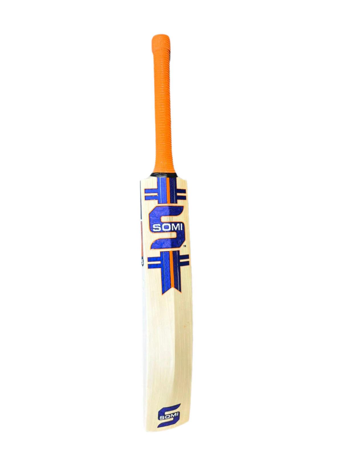 Cric Studio Canada Somi MSD 7 English Willow cricket bat with front view, showcasing the blade and handle design.