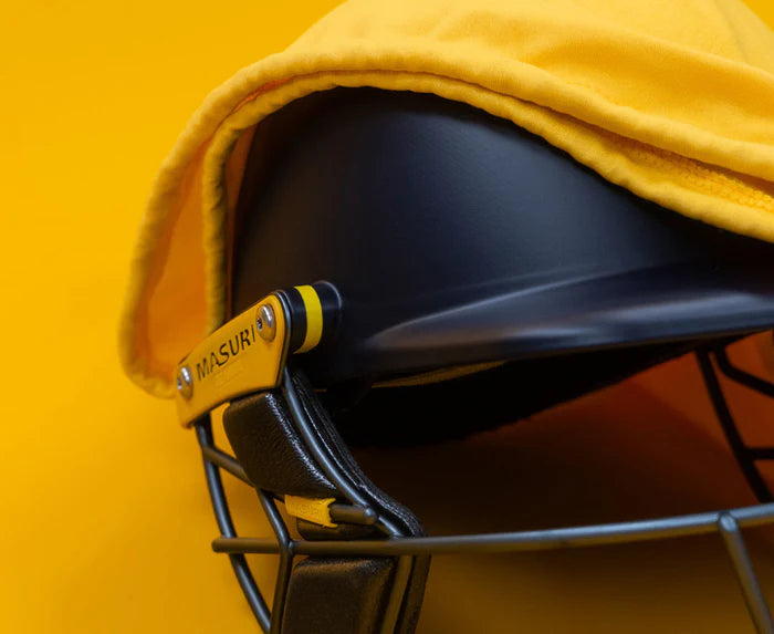 Cric Studio Canada Masuri Helmet T Line Plus Titanium in navy with matte finish, lightweight protective cricket helmet.
