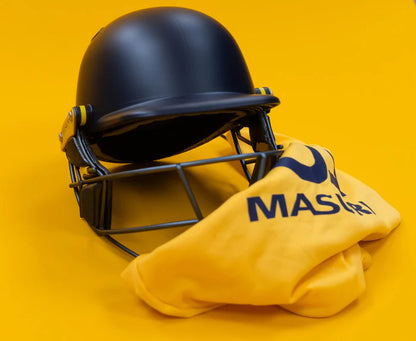 Cric Studio Canada Masuri Helmet T Line Plus Titanium in navy with matte finish, featuring a sleek helmet design for cricket safety
