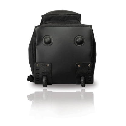 Cric Studio Canada SG KLR Wheelie Duffle Junior Cricket Kit Bag with wheels and shoulder strap for easy transport.