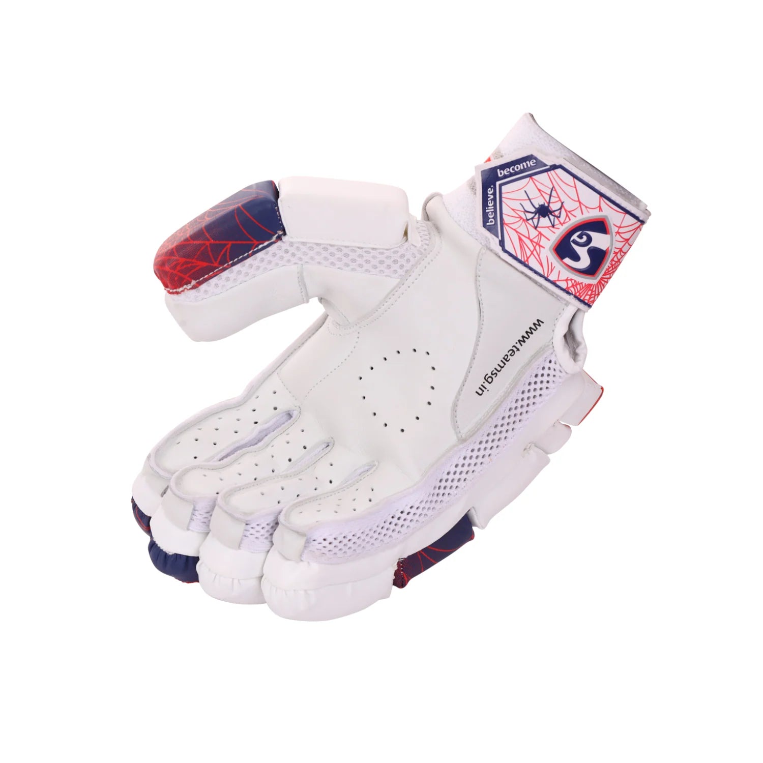 Cric Studio Canada SG RP Lite Batting Gloves for right hand, lightweight cricket batting gloves with padded palms and adjustable straps.