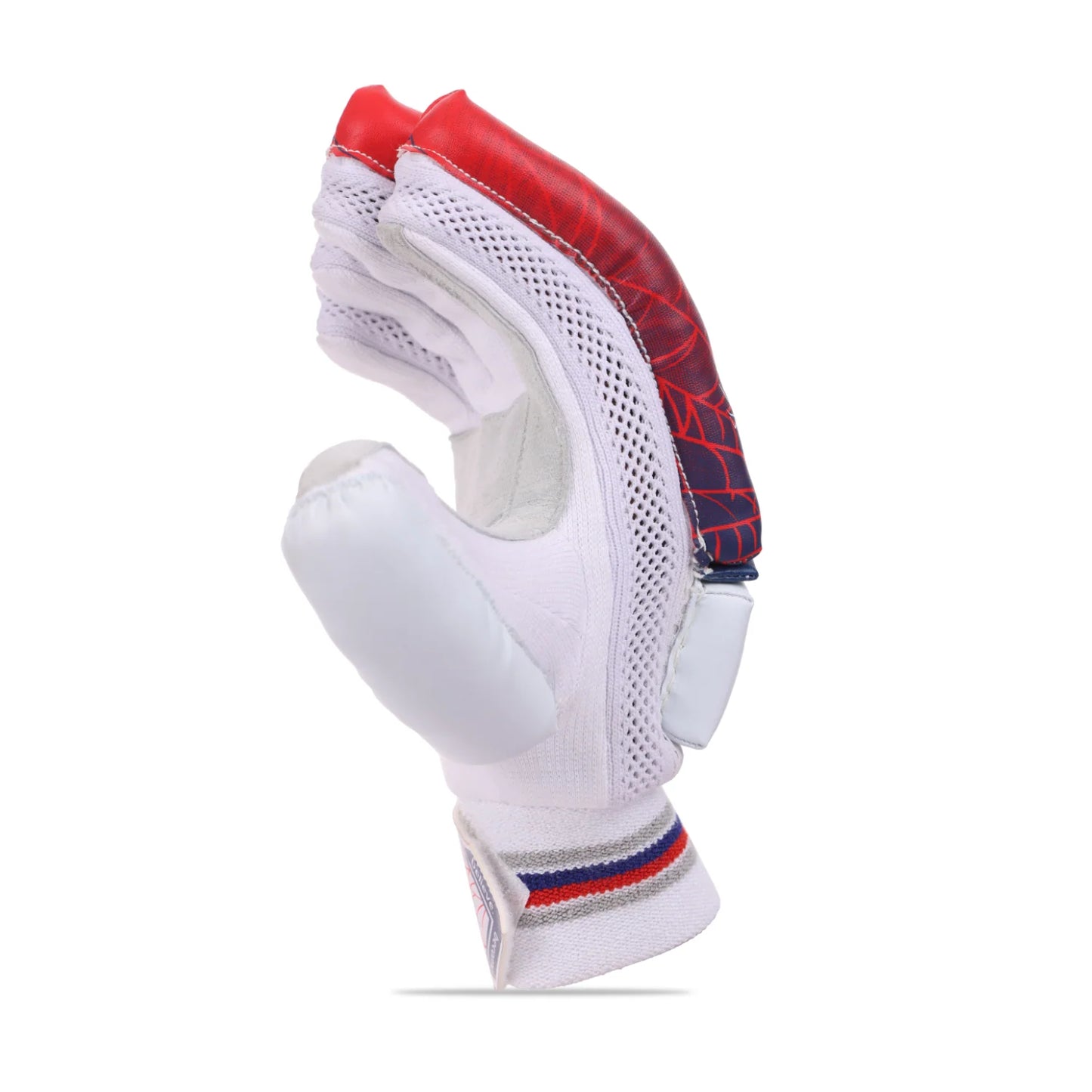 Cric Studio Canada SG RP Club Batting Gloves showing black and white padded batting gloves with adjustable wrist straps.