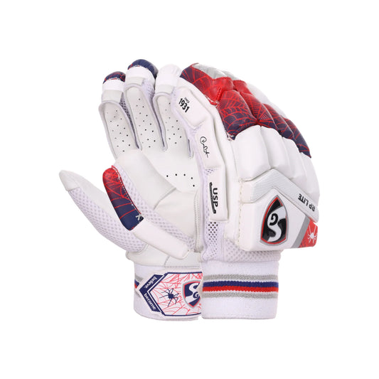 Cric Studio Canada SG RP Lite Batting Gloves for right hand, lightweight cricket batting gloves with padding and grip.