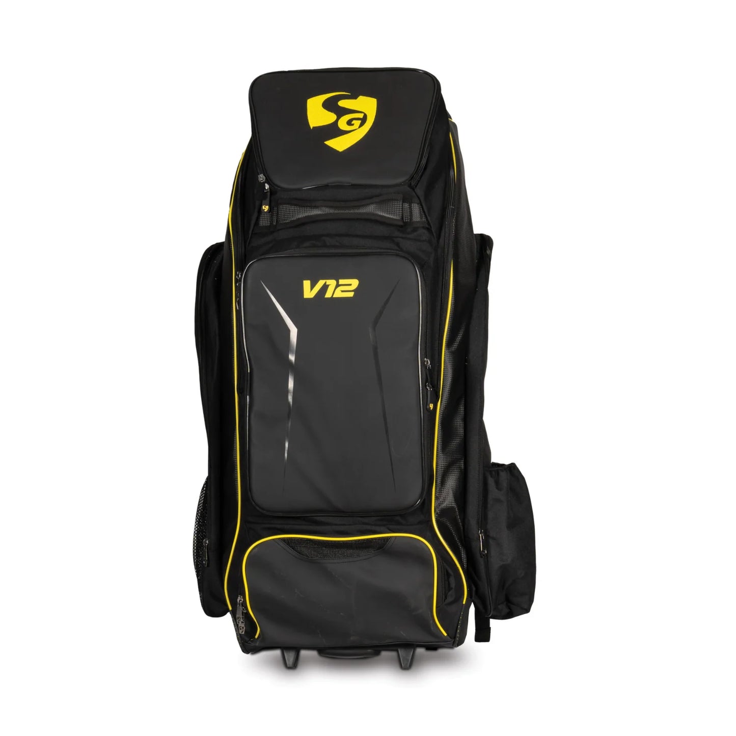 Cric Studio Canada SG V12 Junior Duffle kitbag with adjustable shoulder strap and main zip compartment for sports gear storage.