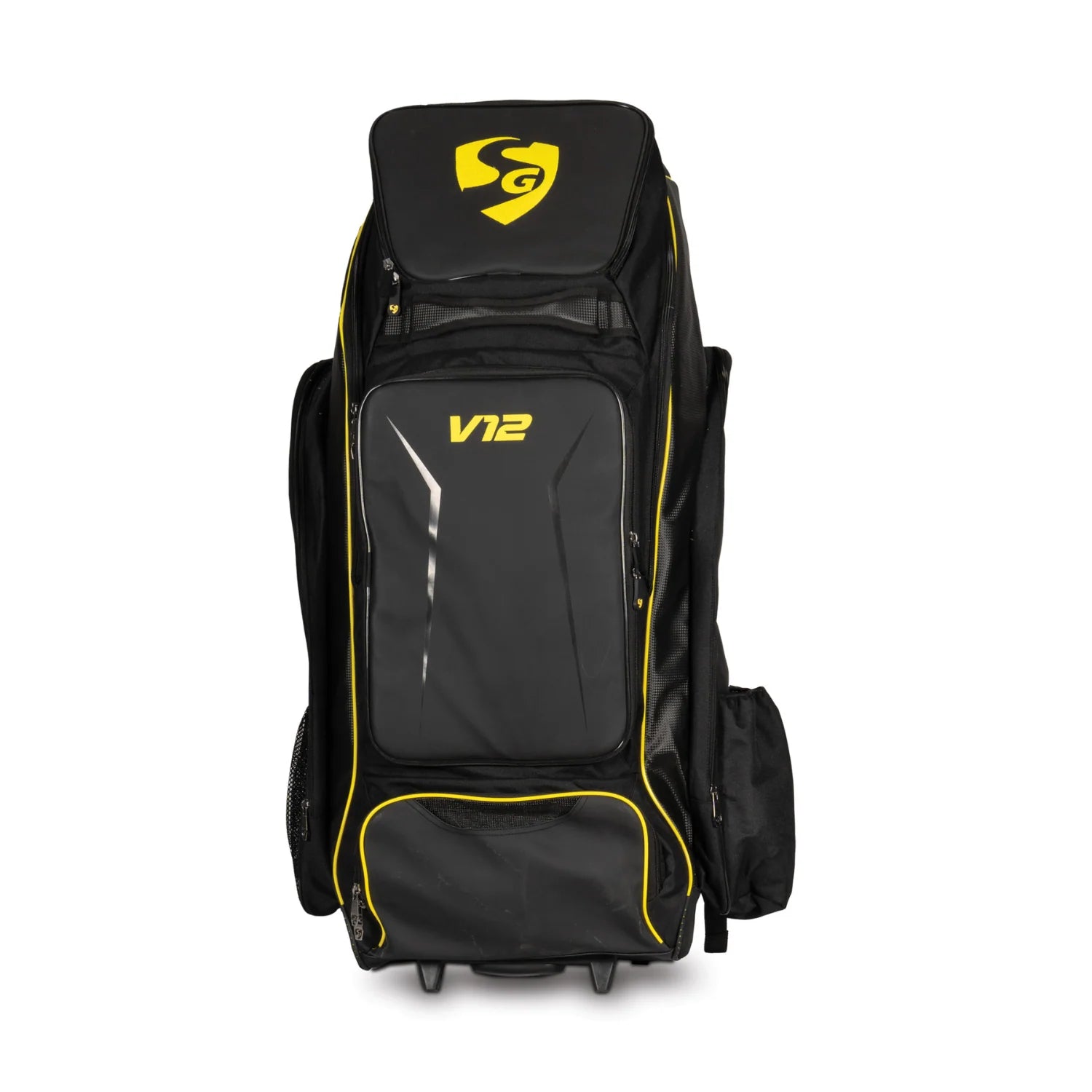 Cric Studio Canada SG V12 Junior Duffle kitbag with adjustable shoulder strap and main zip compartment for sports gear storage.