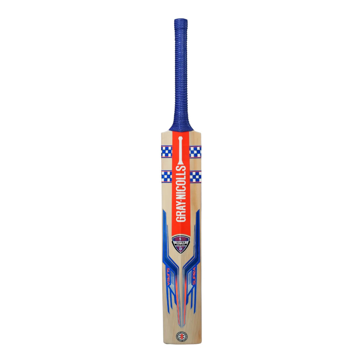 Cricket bat from Cric Studio Canada GN GN5 Supra EW with a wooden blade and grip, designed for cricket players.