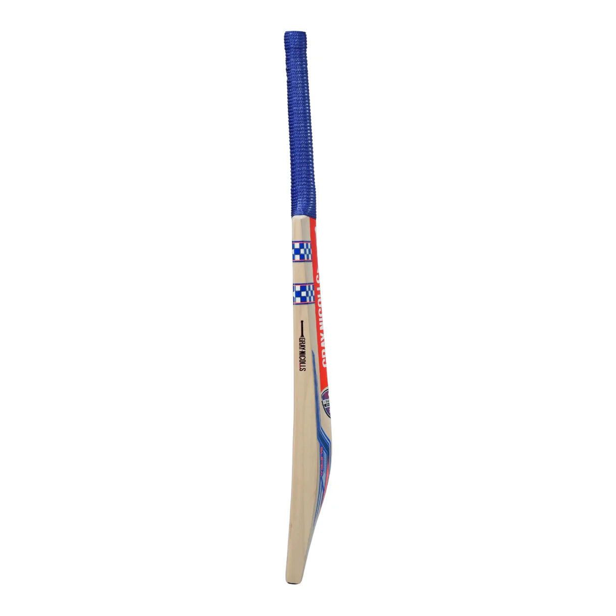 Cric Studio Canada GN GN5 Supra EW cricket bat with wooden handle and polished blade, designed for professional cricket play.