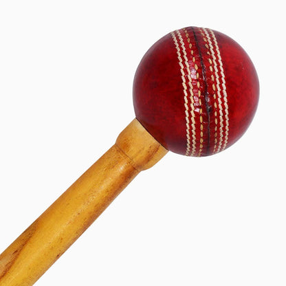 Cric Studio Canada leather ball mallet with wooden handle, designed as a cricket accessories tool for hitting and training.