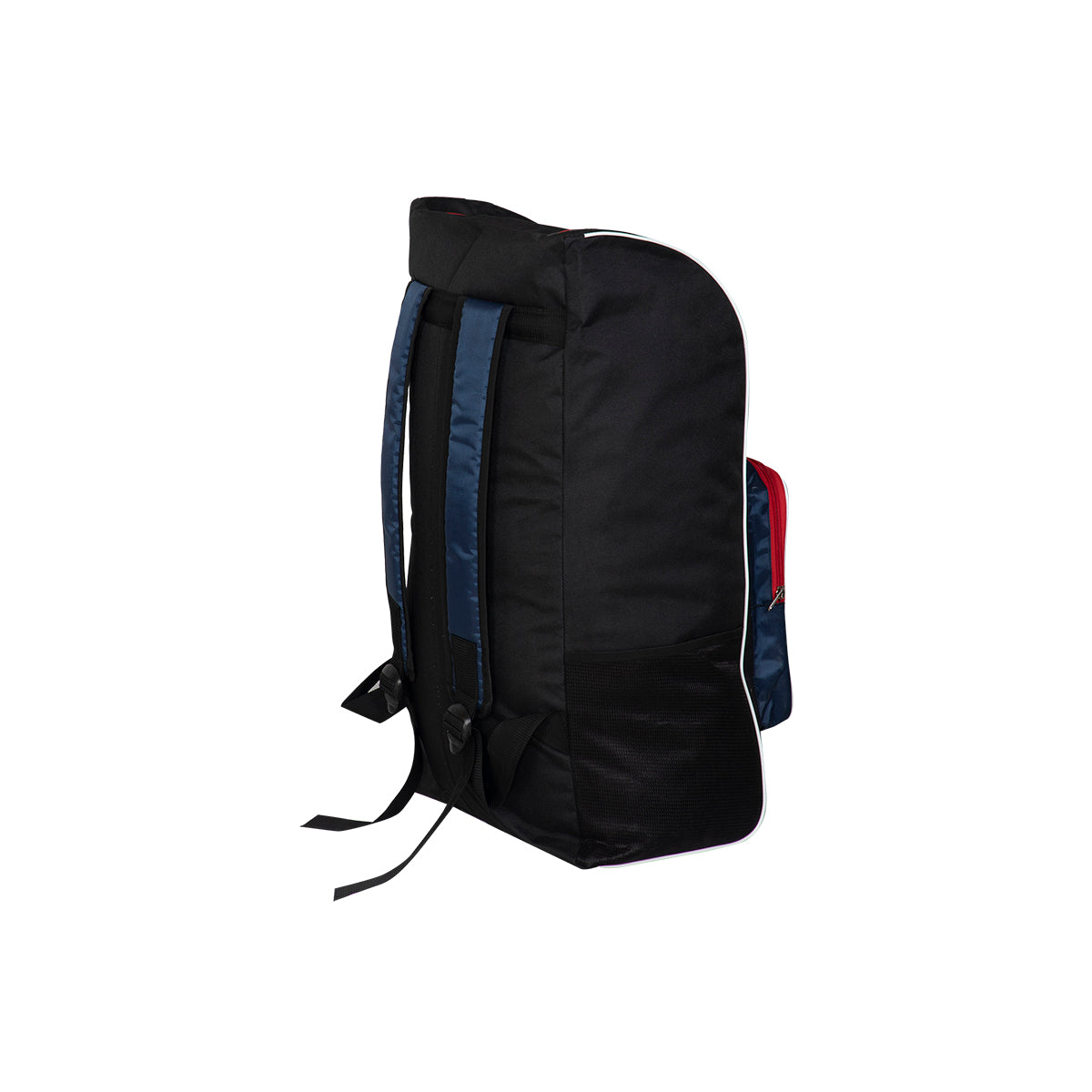 Cric Studio Canada SS Classic Duffle Cricket Kit Bag shown in black with sturdy handles and spacious main compartment.